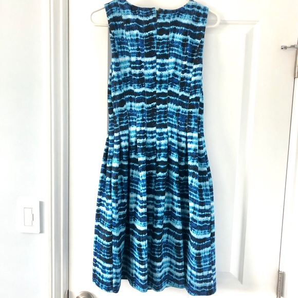 💙Calvin Klein Blue Fit and Flare Dress💙 - Picture 5 of 10